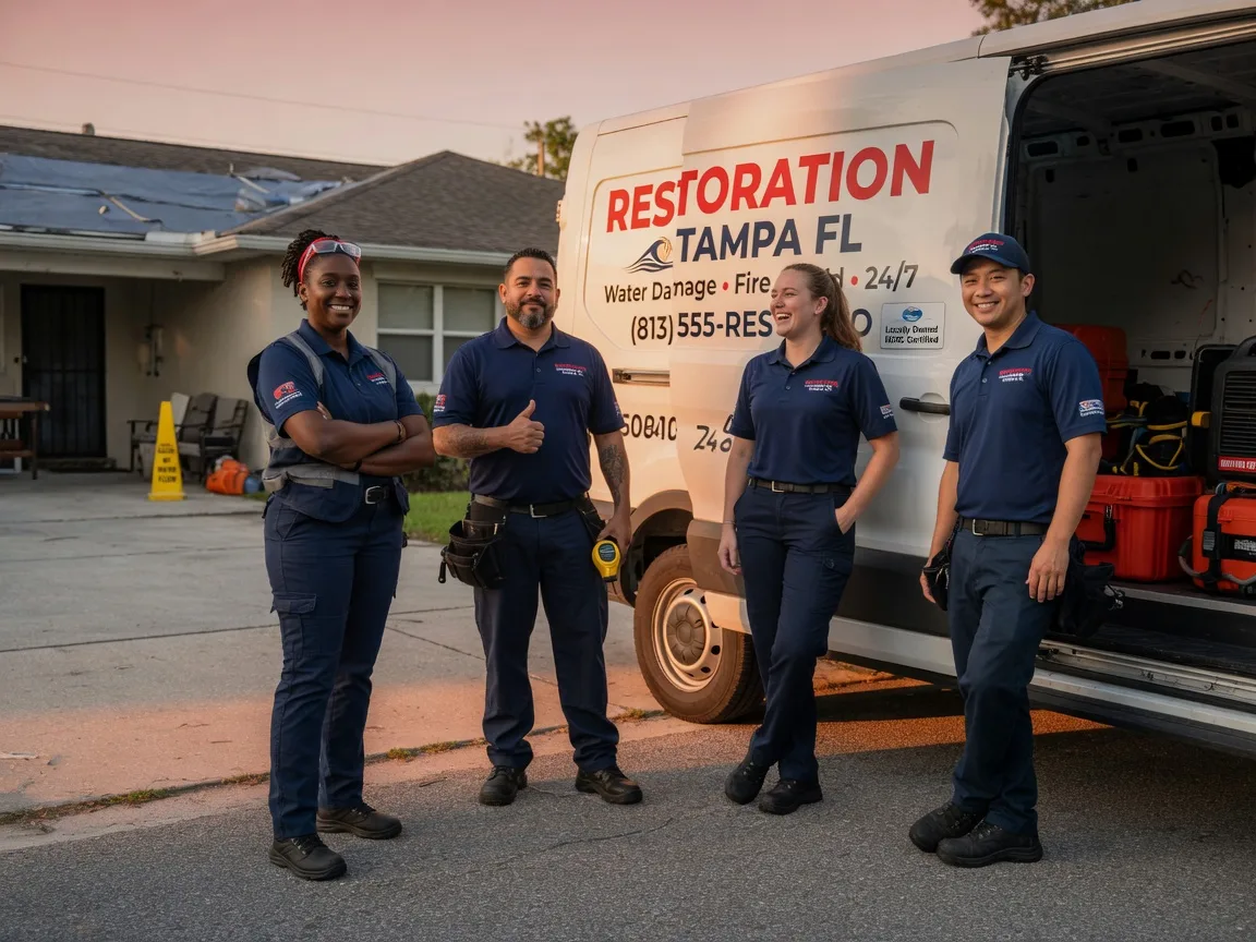 Water Damage Restoration company in Lowland, NC